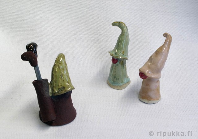 Golfaajatonttu ja kaverit - koriste-esine, golf, golfaajatonttu, golf-tonttu, tonttu