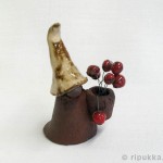 Kukkaistonttu - koriste-esine, kukkaistonttu, kukat, tonttu